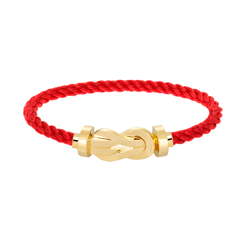 [LORA]CHANCE LARGE 8 FIGURE BUCKLE NO DIAMOND BRACELET GOLD