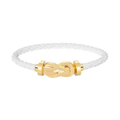 [LORA]CHANCE LARGE 8 FIGURE BUCKLE NO DIAMOND BRACELET GOLD