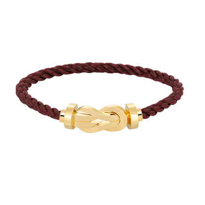 [LORA]CHANCE LARGE 8 FIGURE BUCKLE NO DIAMOND BRACELET GOLD