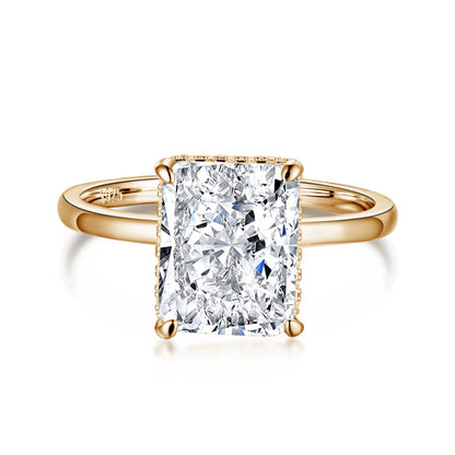 [LORA]4.0 Carat Ornate Enchanting Radiand Cut Banquet Ring