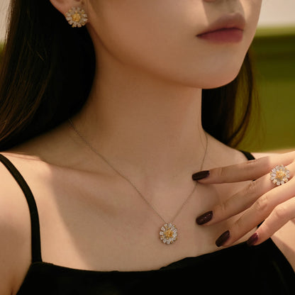 [LORA]Exquisite Daisy Necklace