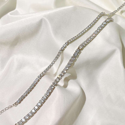 [LORA]Elegant Tennis Chain Necklace