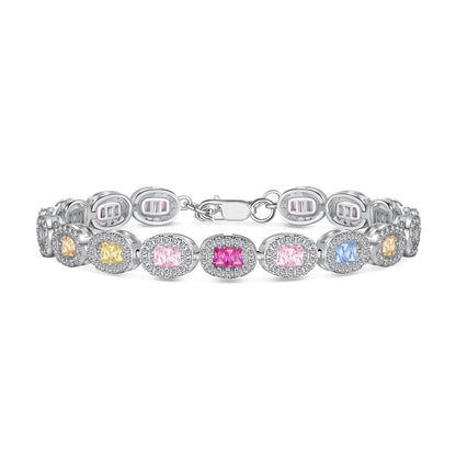 [LORA]Exquisite Ornate Emerald Cut Daily Bracelet