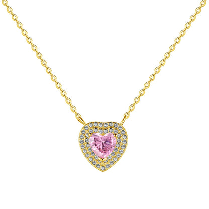 [LORA]Exquisite Heart Shape Necklace