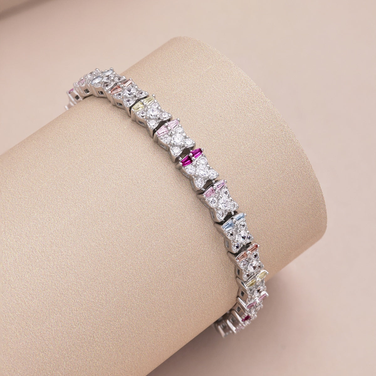 [LORA]Unique Colorful Flower Shape Daily Bracelet
