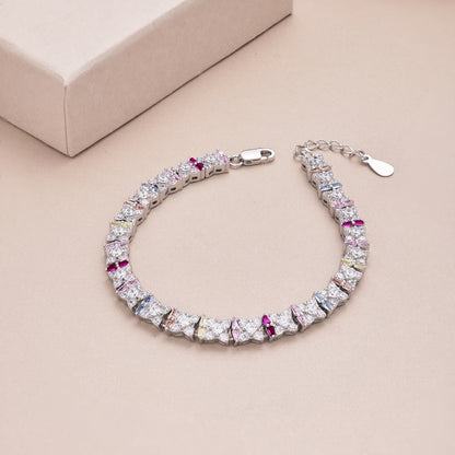 [LORA]Unique Colorful Flower Shape Daily Bracelet