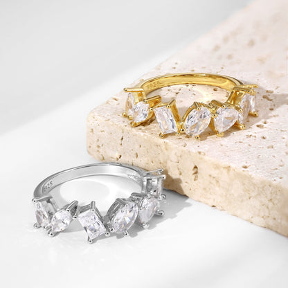 [LORA]Delicate Multi Cut Ring