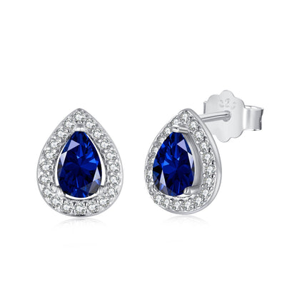 [LORA]Luxurious Water Drop Shape Earrings