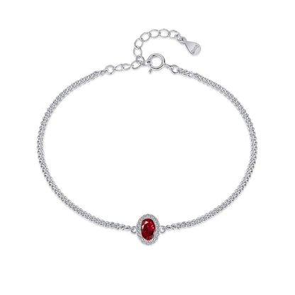 [LORA]Exquisite Oval Shape Bracelet