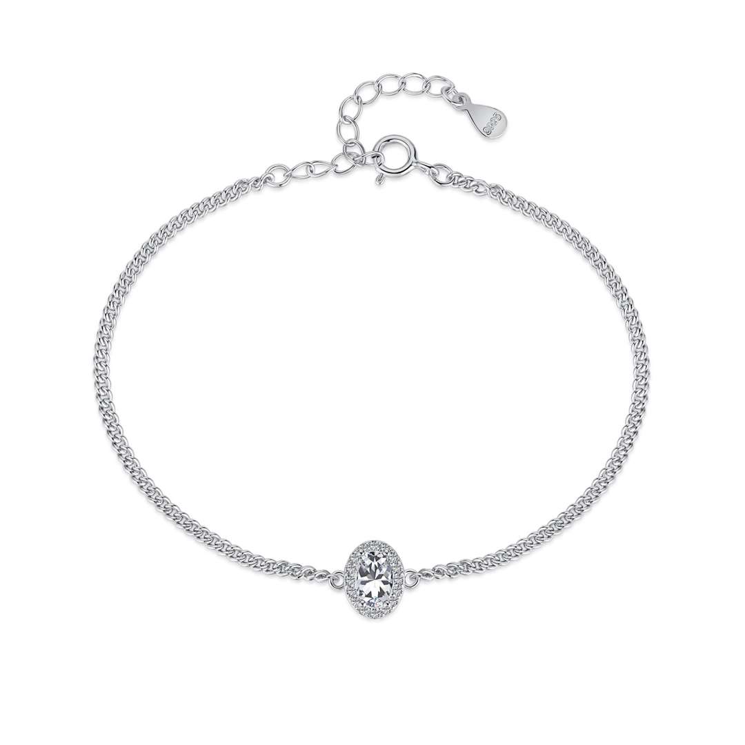 [LORA]Exquisite Oval Shape Bracelet