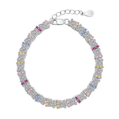 [LORA]Unique Colorful Flower Shape Daily Bracelet