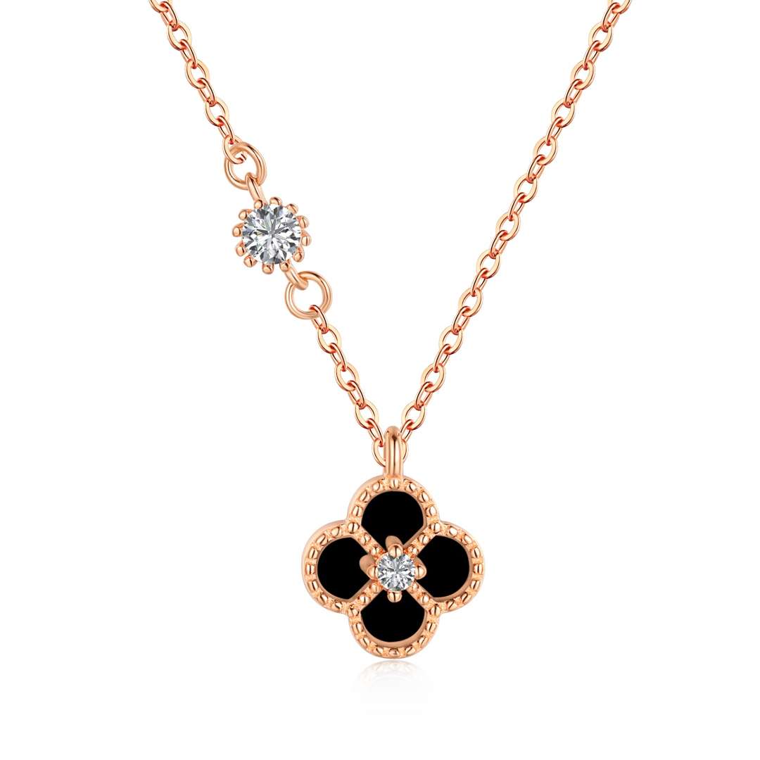 [LORA]Delicate Flower Shape Necklace
