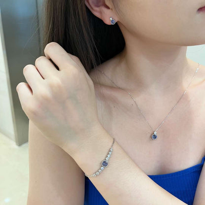 [LORA]Luxurious Heart Of The Ocean Bracelet