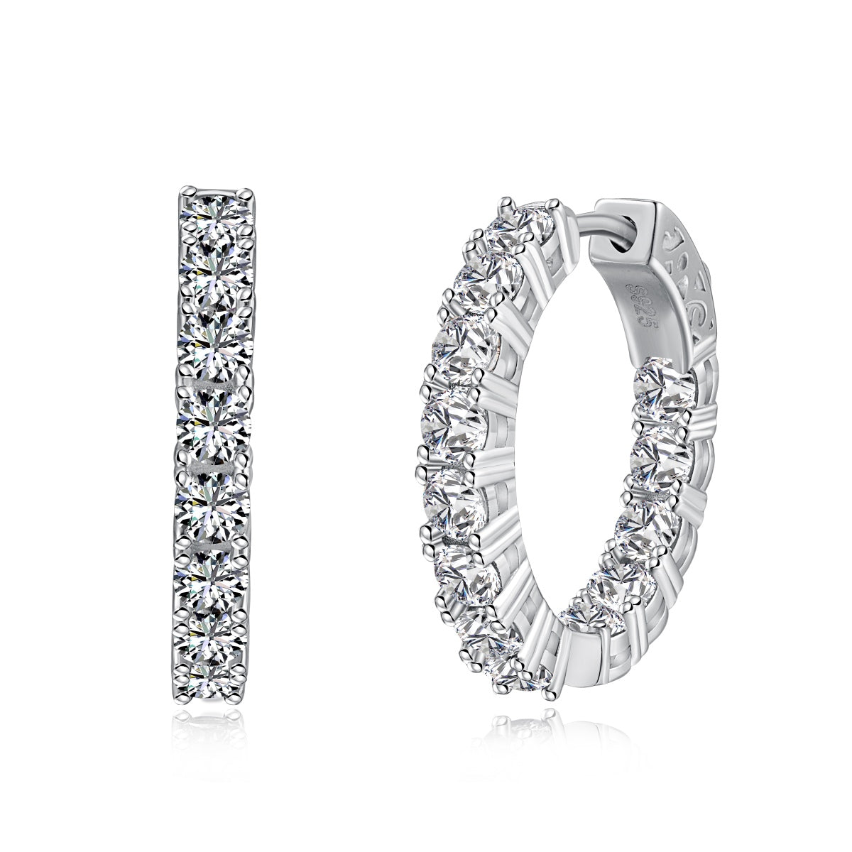[LORA]Unique Round Cut Daily Earrings
