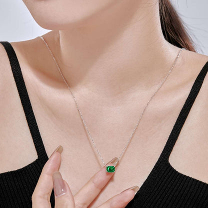 [LORA]Luxurious Square Shape Colorful Necalack