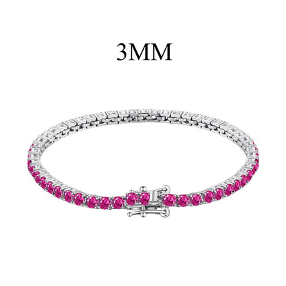 [LORA]Radiant Colorful Round Cut Party Bracelet