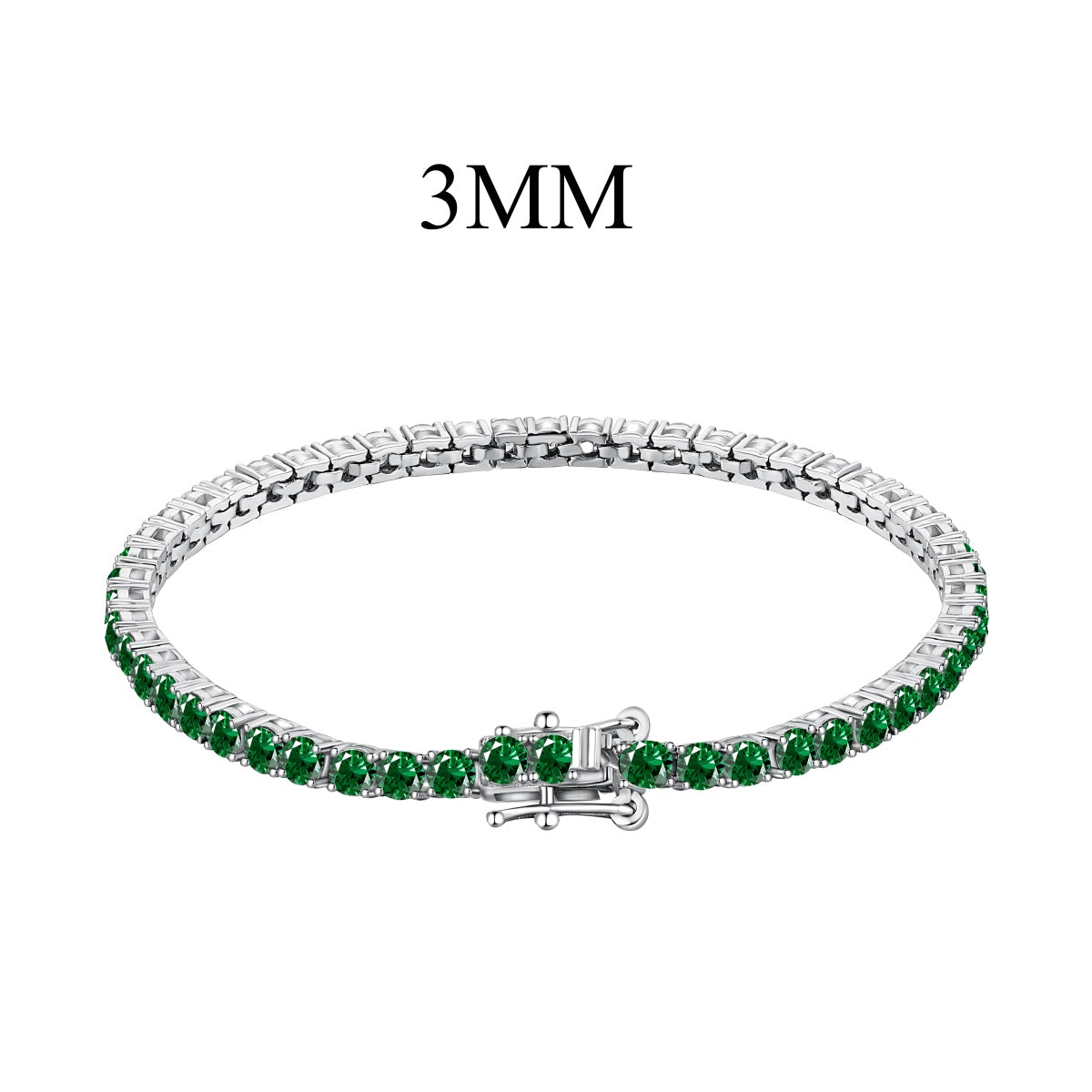 [LORA]Radiant Colorful Round Cut Party Bracelet