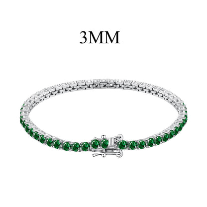 [LORA]Radiant Colorful Round Cut Party Bracelet