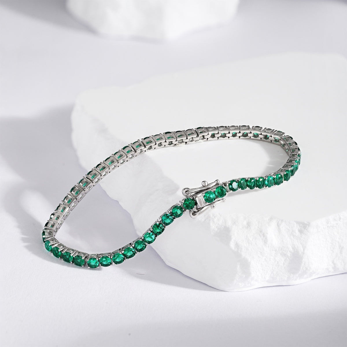 [LORA]Radiant Colorful Round Cut Party Bracelet