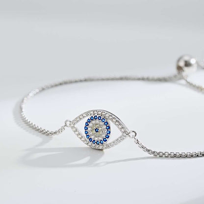 [LORA]Dazzling Eye Shape Necklace