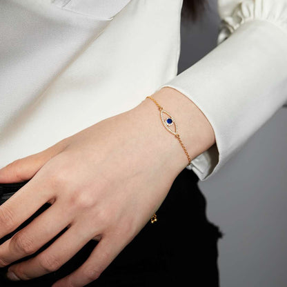 [LORA]Devil's Eye Hollow Design Bracelet