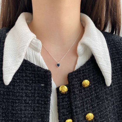 [LORA]Ornate Heart Shape Necklace