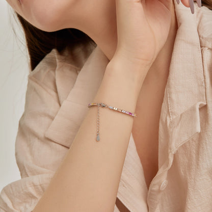 [LORA]Delicate Romantic Heart Shape Lover Bracelet
