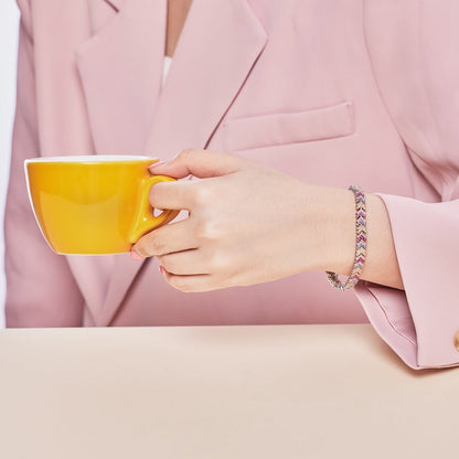 [LORA]Ornate Sparkling Round Cut Party Bracelet