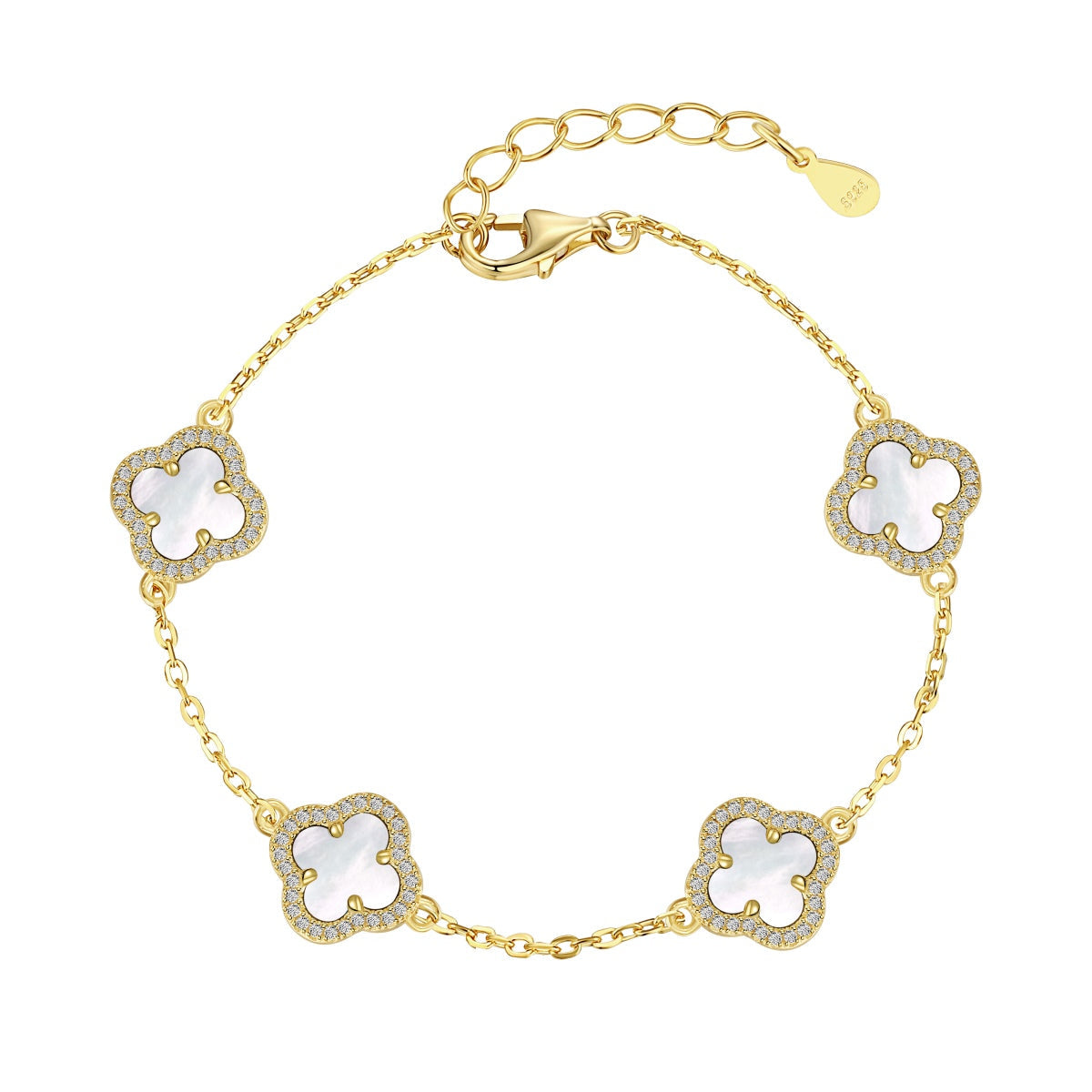 [LORA]Four-Leaf Clover Exquisite Bracelet