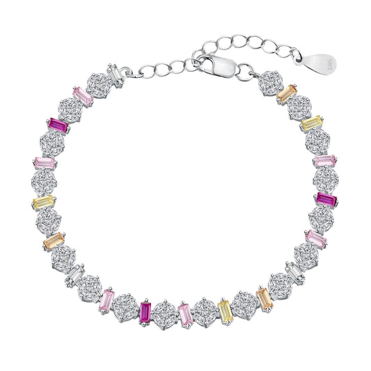 [LORA]Radiant Colorful Round Shape Daily Bracelet