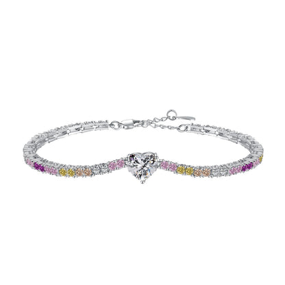 [LORA]Delicate Romantic Heart Shape Lover Bracelet