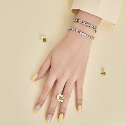 [LORA]Dazzling Radiant Multi Cut Daily Bracelet