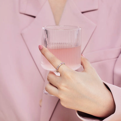 [LORA]Exquisite Colorful Round Cut Party Ring
