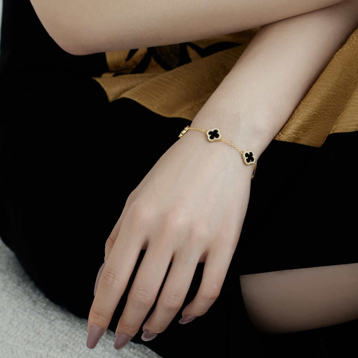 [LORA]Four-Leaf Clover Exquisite Bracelet