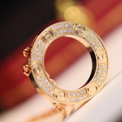 [LORA]LOVE NECKLACE ADJUSTABLE ROSE GOLD