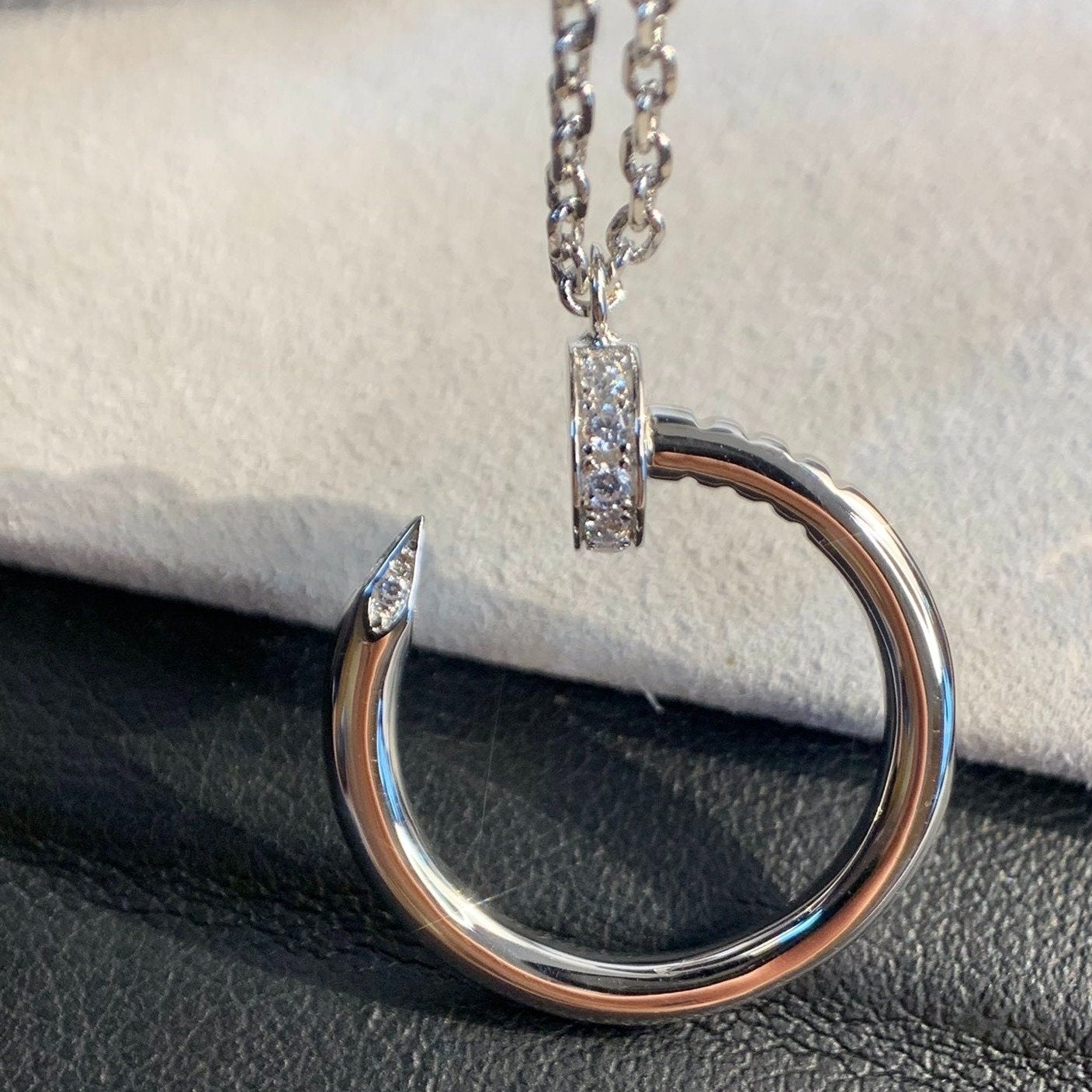[LORA]JUSTE NECKLACE SILVER