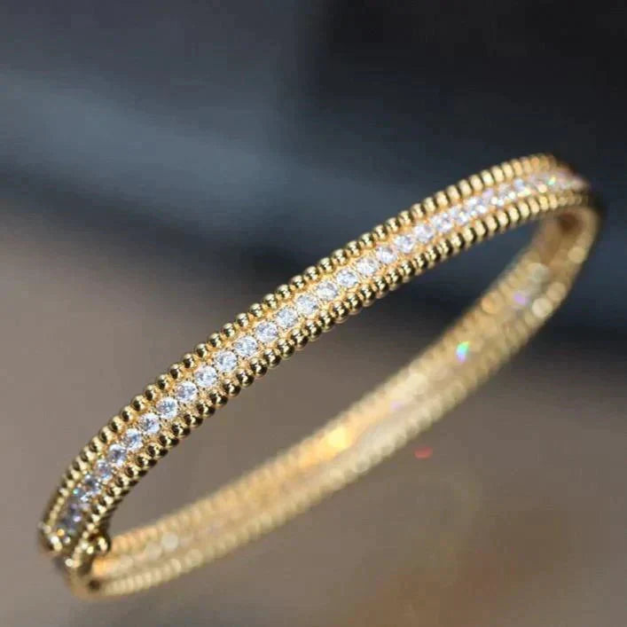 [LORA]PERLEE DIAMONDS BRACELET 1 ROW