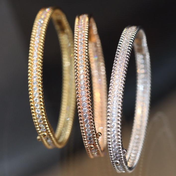 [LORA]PERLEE DIAMONDS BRACELET 1 ROW