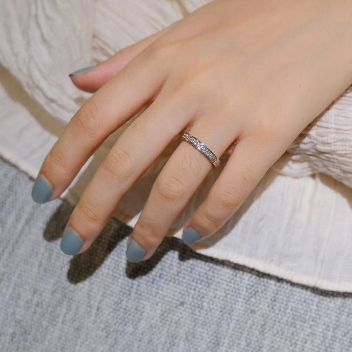 [LORA]LOVE RING 2.65MM DIAMOND