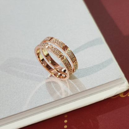 [LORA]LOVE RING 2.65MM DIAMOND