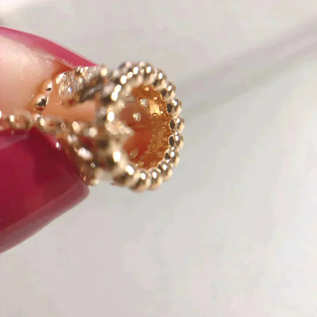 [LORA]PERLEE PEDANT NECKLACE GOLD / ROSE GOLD