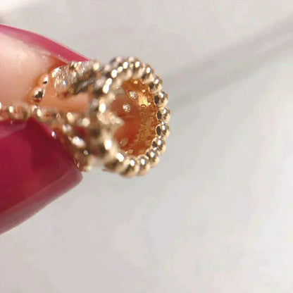 [LORA]PERLEE PEDANT NECKLACE GOLD / ROSE GOLD