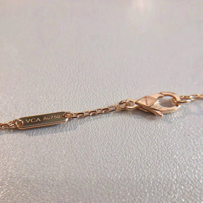 [LORA]PERLEE PEDANT NECKLACE GOLD / ROSE GOLD