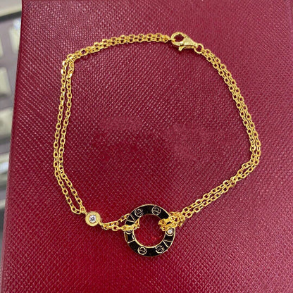 [LORA]LOVE BRACELET 2 DIAMOND