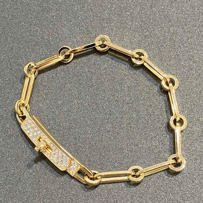 [LORA]CHAINE BRACELET SMALL MODEL DIAMOND