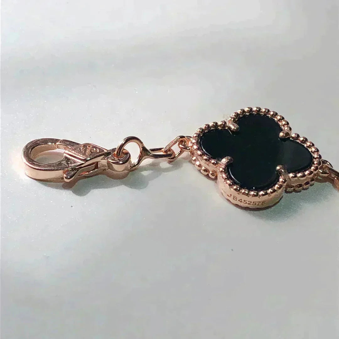 [LORA]CLOVER 5 MOTIFS MULTICOLOR  BRACELET