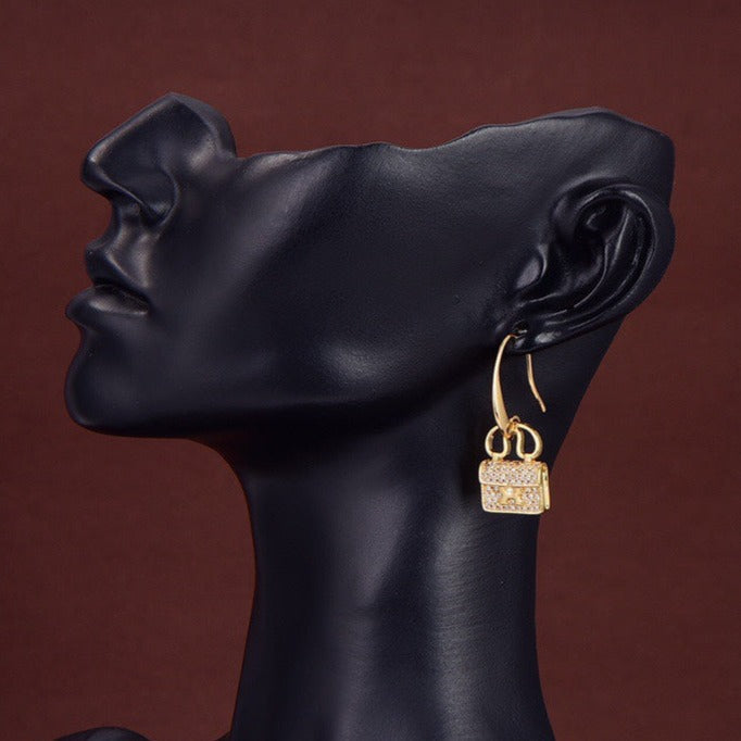 [LORA]KELLY DIAMOND EARRINGS