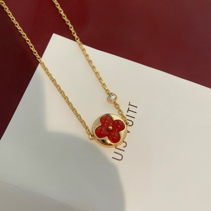 [LORA]SUN PEDANT CARNELIAN BRACELET