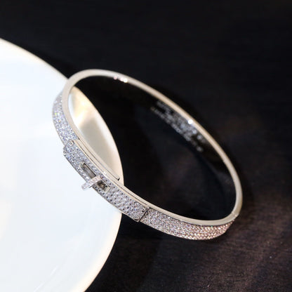 [LORA]KELLY BRACELET DIAMOND PAVED