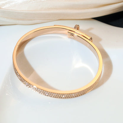 [LORA]KELLY BRACELET DIAMOND PAVED
